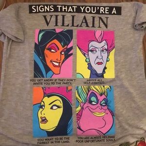 Disney Villain shirt
